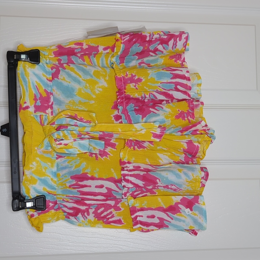 Vanilla Star Skirty Soft Shorts Tie Dyed Small